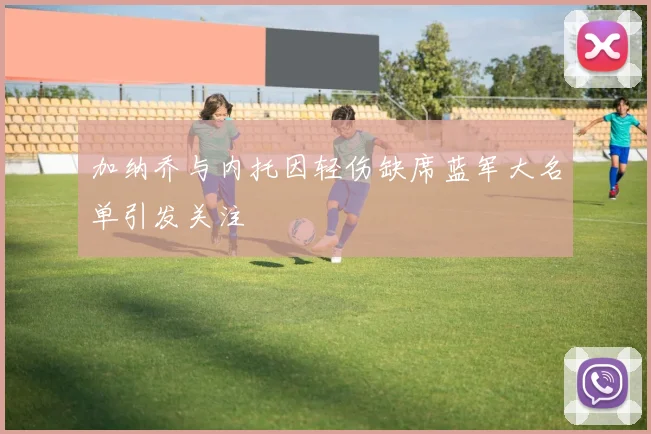 加纳乔与内托因轻伤缺席蓝军大名单引发关注